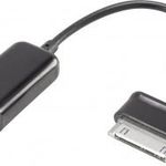 USB 2.0 OTG kábel Samsung tabletekhez 10 cm, Renkforce fotó
