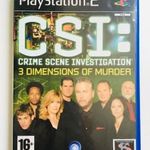 CSI: Crime Scene Investigation: 3 Dimensions of Murder Ps 2 játék fotó