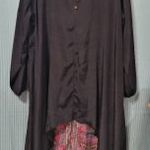 Indiai női ruha, kaftán, felső, tunika, 70 % silk + 30 % viszkóz keverék fotó