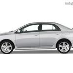 oldalsó kit - TOYOTA COROLLA X (E140, E150) 08+ fotó