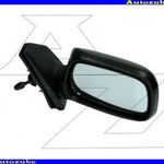 TOYOTA COROLLA 2002.01-2004.05 /E120, 130/ Visszapillantó tükör jobb, manuális, domború t... fotó
