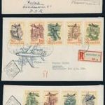 1959 REPÜLŐ VI. teljes sor FDC borítkékokon MPIK 3.500 Ft (e37) fotó