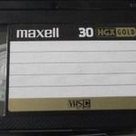 MAXELL JAPÁN PROFI EC-30 HGX GOLD VHS-C VIDEOKAMERA KAZETTA ELADÓ ! fotó