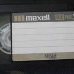 MAXELL JAPÁN PROFI RX Pro 30 VHS-C VIDEOKAMERA KAZETTA HÁROMDARAB ELADÓ ! fotó