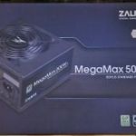 Zalman MegaMax 500w 80plus, v2 80+ Tápegység fotó
