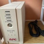 APC Back UPS CS 500 BK500EI szünetmentes tápegység akkuval használt 1Ft-ról fotó