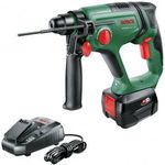 Bosch Home and Garden Universal Hammer -Akkus fúrókalapács 18 V 4.0 Ah Lítiumion akkuval, Töltőve... fotó