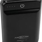 Ansmann PB10.8 mini Powerbank 10000 mAh Smart IC LiPo Mikro USB, USB Fekete állapotjelző fotó