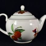ROYAL WORCESTER GYÜMÖLCS MINTÁS PORCELÁN TEÁSKANNA X fotó