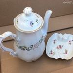 Retro csomag eladó. Jelzett porcelán kanna és hamutál. fotó