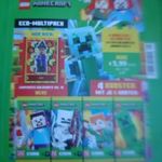 ÚJ BONTATLAN MINECRAFT GYÜJTHETŐ KÁRTYA ECO-MULTIPACK (4 CSOMAG KÁRTYA+ 1 LIMITKÁRTYA, MÁS-MÁS 8 fotó