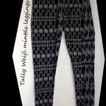 Fekete-fehér mintás Tally Weijl leggings L-es 740a fotó