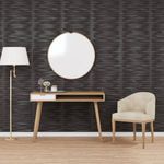 12 db fekete XPS kőmintás fali panel 50 x 50 cm 3 m? fotó