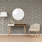 48 db betonszürke XPS gyémántmintás fali panel 50 x 50 cm 12 m? fotó