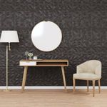 24 db fekete XPS ametisztmintás fali panel 50 x 50 cm 6 m? fotó