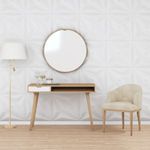 24 db fehér XPS csillagmintás fali panel 50 x 50 cm 6 m? fotó