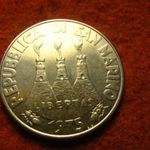 San Marino 100 lira 1975 fotó