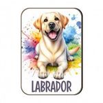 Labrador - Fa Hűtőmágnes fotó