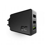 GreenCell 3 portos fali töltő (30W) - Gyorstöltős fotó