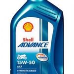 SHELL Advance 4T AX7 15W50 1L fotó