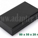 Alumínium műszerdoboz fekete 80x50x20 mm fotó
