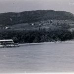 Régi fotónegatív Balaton - Badacsony a hajóról - 1960-as évek B15/1/10 fotó