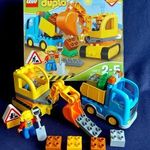 LEGO duplo teherautó és lánctalpas exkavátor 10812 fotó