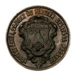 Dunagőzhajózási Társaság Millenniumi öntöttvas érem 1896 Pécs fotó