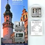 15000 forint 2021 - Sopron, a leghűségesebb város - PP UNC - bontatlan kapszula, certi, prospektus fotó