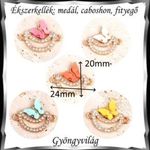 Ékszerkellék: medál, caboshon, fityegő BMCF-2-02 több szinben fotó