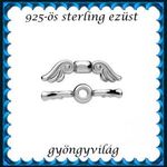 925-ös sterling ezüst ékszerkellék: köztes/gyöngy/díszitőelem EKÖ 105e 1db/csomag fotó