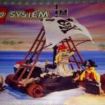 Lego 6261 Raft Raiders - Kalózok vitorlás tutajon. Vintage Pirates legó szett leírással, 1992-ből. fotó