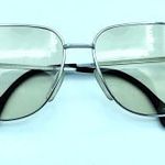 Zeiss 9213 (58-16 FNO) férfi retró napszemüveg keret – ezüst színű, karakteres darab fotó