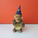 Antik felhúzható doboló játék majom vintage retro termék West Germany m10 termék EXTRA !! fotó