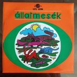 Állatmesék, meselemez, gyereklemez, vinyl, LP, bakelit, hanglemez, stereo fotó