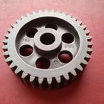 Fogaskerék műanyag , Ø 60 mm , vastagság 16 mm , furat 10 mm , fogszám 36 , fogmélység 3mm fotó