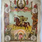 Gyönyörű nagyméretű A3+ színes Horthy obsit adományozó 1Ft NMÁ fotó