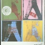 ANDY WARHOL * Levis *. Sorszámozott, limitált kiadású litográfia, eredeti reprodukció. fotó