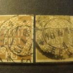Észtország 1919 pecsételt MI 3a+c kat.ár 61 euro fotó