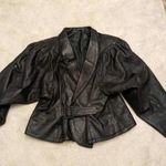 BEST LEATHER női 38-40-42-es fekete bőrdzseki, bőrkabát- VINTAGE stílusú, hibátlan. fotó