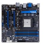 MSI A75MA-G55 FM-1-ES ALAPLAP DDR-3 SATA RAID PCI-E SLI-OS+ A4 3300-as processzor a hozzávaló hűtő fotó