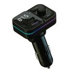 FM transzmitter LCD kijelzővel, LED fényekkel és távirányítóval (C46) fotó