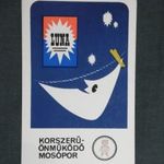 Kártyanaptár, Növényolaj mosószergyártó váll., Luna mosópor, 1967 (1) fotó