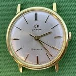 Omega Geneve régi retro férfi működőképes karóra aranyozott tok, jelzett szerkezet 1FT NMÁ fotó