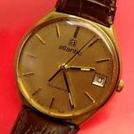 ATLANTIC*********FÉRFI KARÓRA EREDETI SVÁJCI SZÉP MEGKíMÉLT RÉGI RETRO fotó