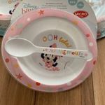 Disney Minnie micro mélytányér + kanál szett fotó