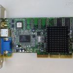 ATI Rage (R128P2 SD32M) 32MB AGP tesztelt retro videokártya. fotó