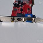 XpertVision Radeon 9200SE 128MB AGP tesztelt retro videokártya. fotó