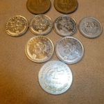 Horvátország 10-20-50 lipa 1 kuna 9 db LOT (27 fotó