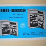 Kártyanaptár 1978 - VASVILL KERESKEDELMI VÁLLALAT - LEHEL-BOSCH HŰTŐSZEKRÉNY fotó